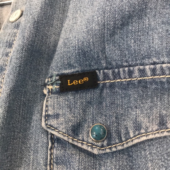 Rare Vintage Lee Denim Dress - Picture 9 of 12